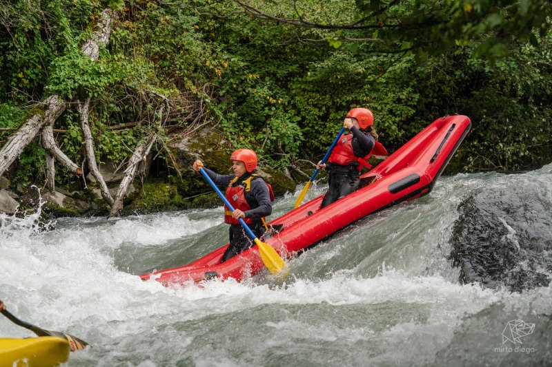 Activité : Canoraft - Initiation dans les Gorges de L'Isère