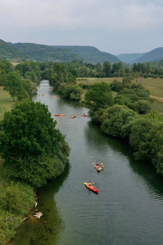 Activité : DESCENTE EN KAYAK SUR LA LOUE