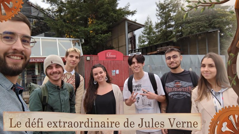 Activité : Escape Game Extérieur Nantes - L'extraordinaire voyage de Jules Vernes
