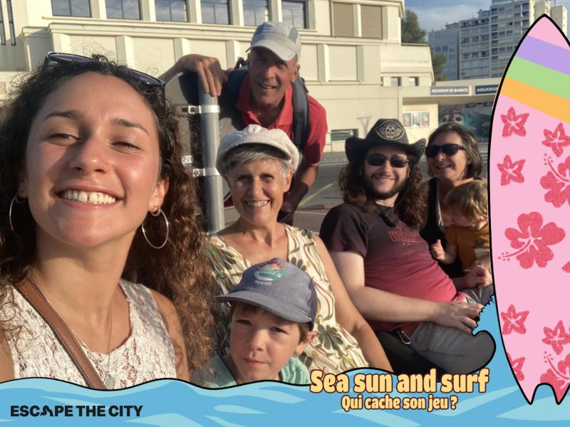 Activité : Escape Game Extérieur Biarritz - Sea, Surf and Fun