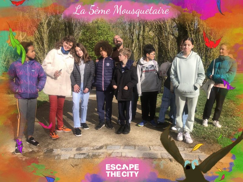 Activité : Escape Game Extérieur Châtenay-Malabry - La cinquième Mousquetaire