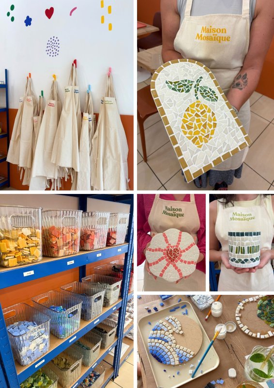 Activité : Atelier mosaïque