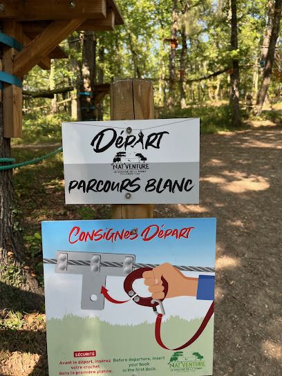 Activité : Parc d'accrobranche Nat'venture