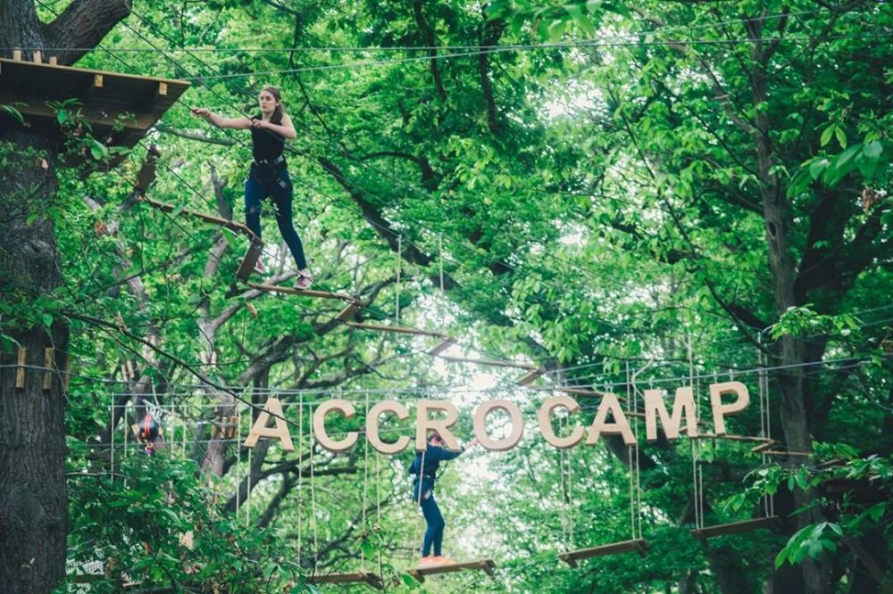 Activité : AccroCamp Forêt de Meudon | Accrobranche 92