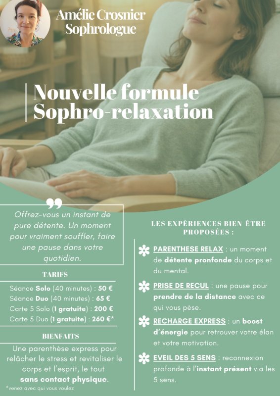 Activité : Sophro-relaxation
