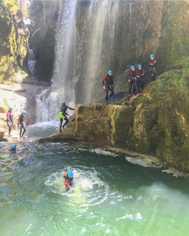 Activité : Canyon des gorges de la Langouste