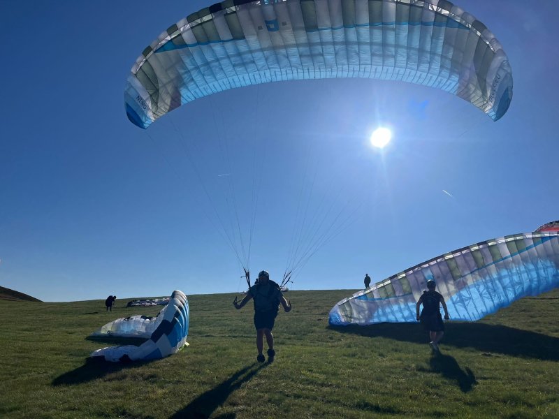 Photo : Stage initiation Parapente