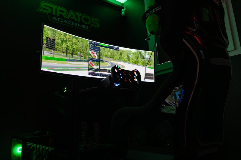 Photo : Stratos Académie - conduite sur simulateurs