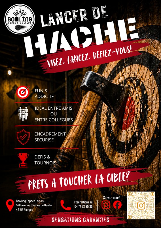 Photo : Lancer de hache