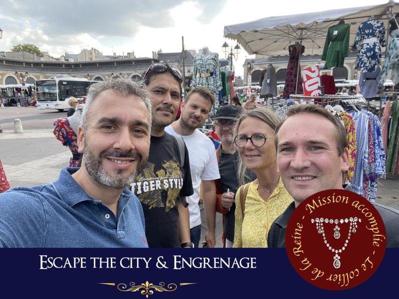 Photo : Escape Game Extérieur Versailles - L'affaire du collier de la Reine