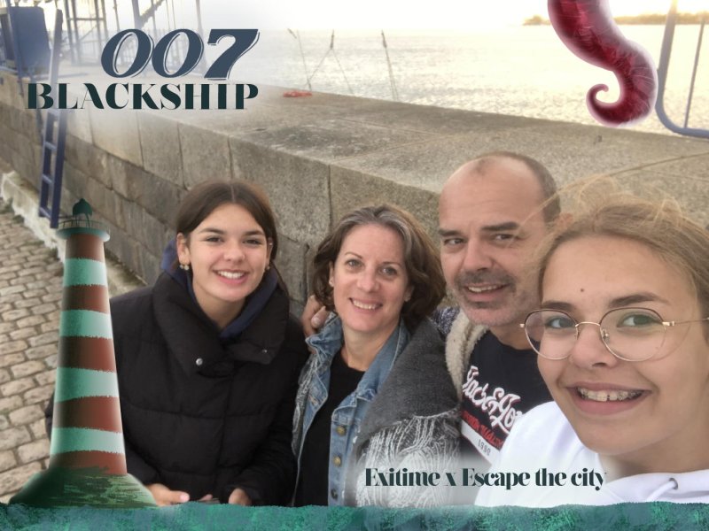 Activité : Escape Game Extérieur Saint-Nazaire - 007 Blackship