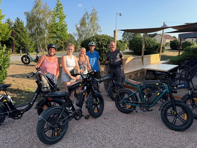 Photo : Randonnée en fat bike électrique