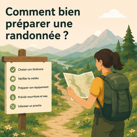 Comment bien préparer une randonnée ?