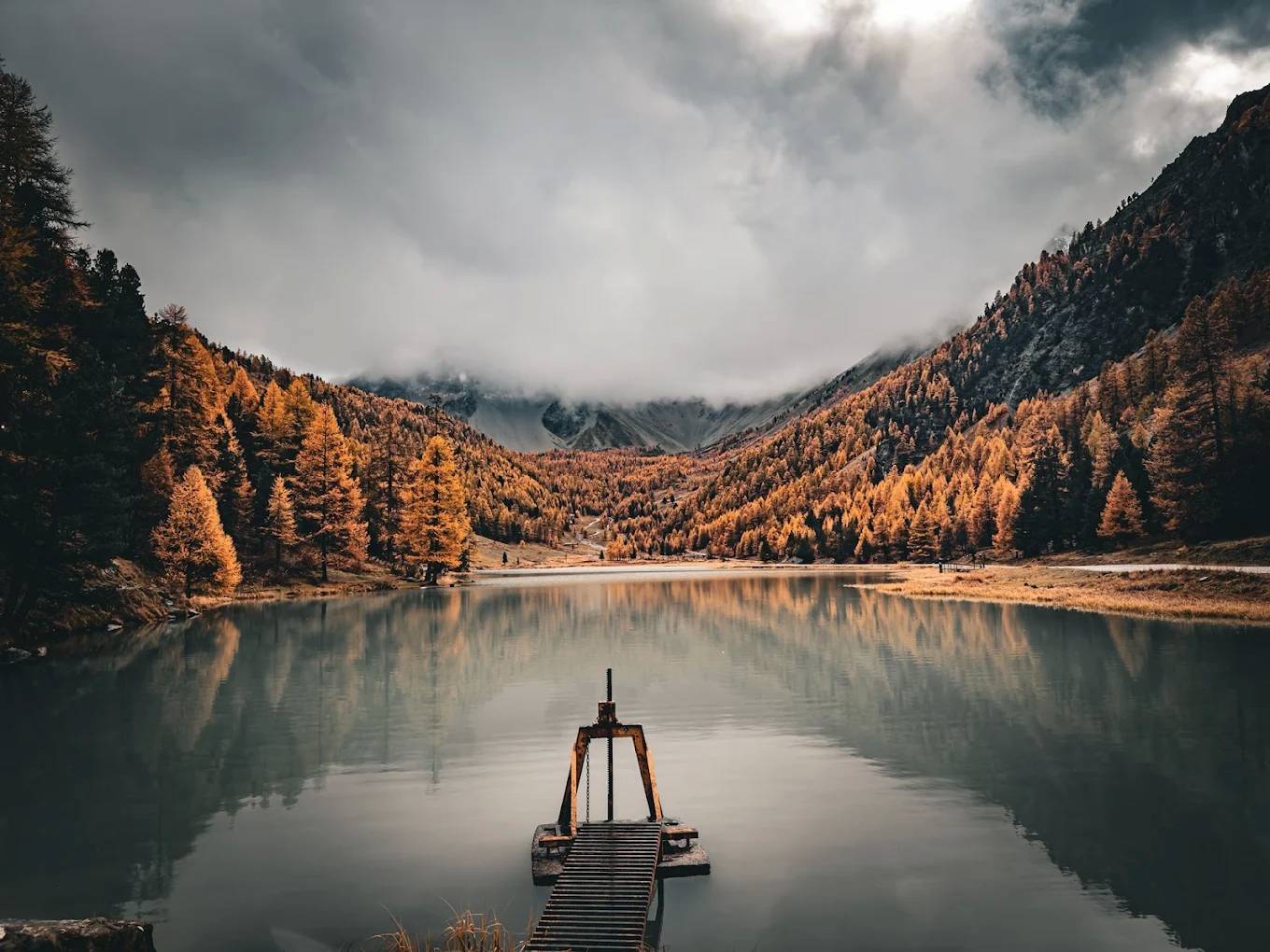 Photo : Lac de l'Orceyrette