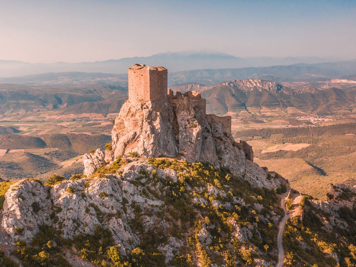 Photo : CHÂTEAU DE QUÉRIBUS