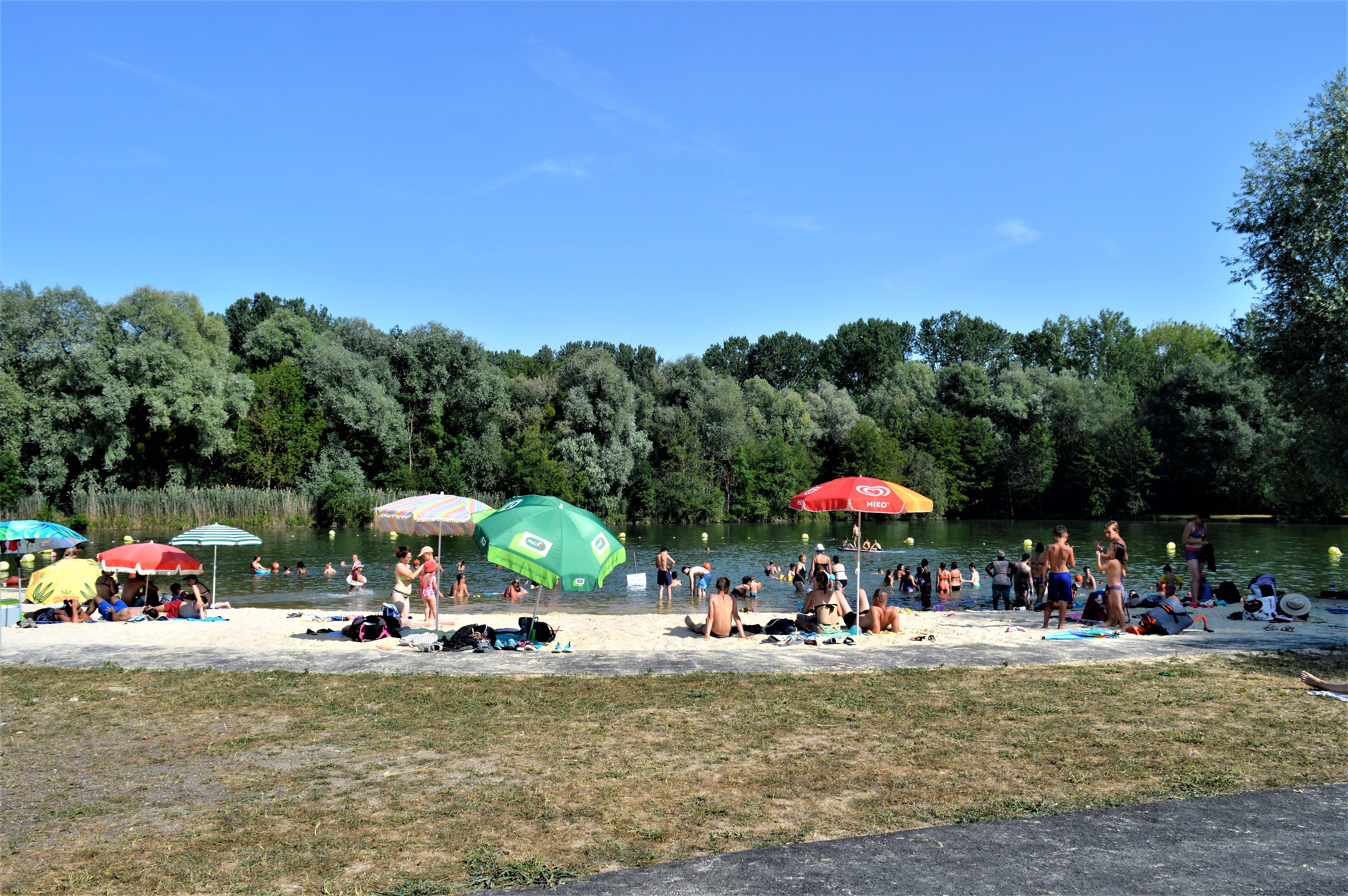 Photo : Plage de la prairie des étangs