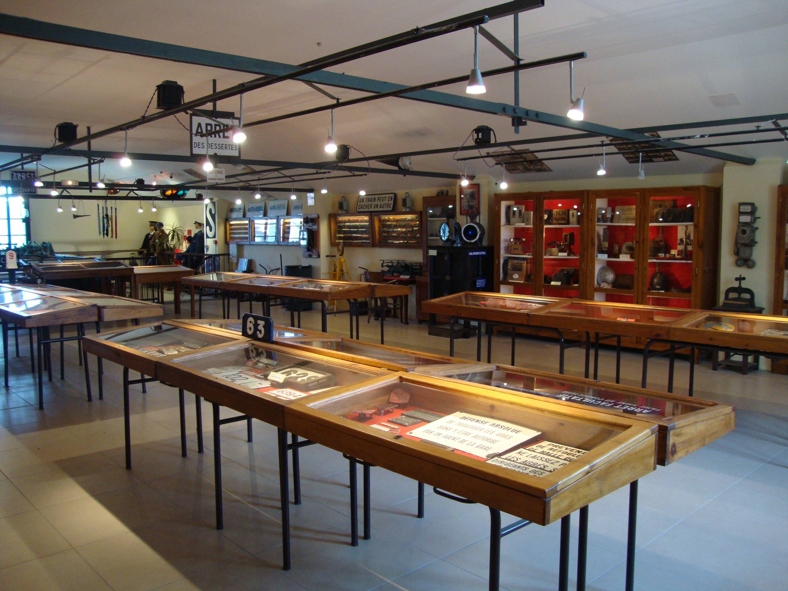 Photo de Musée d'objets ferroviaires anciens