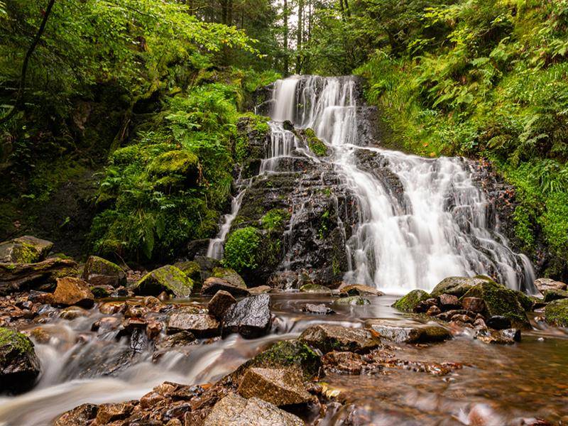 Photo : La cascade de Creuse-goutte