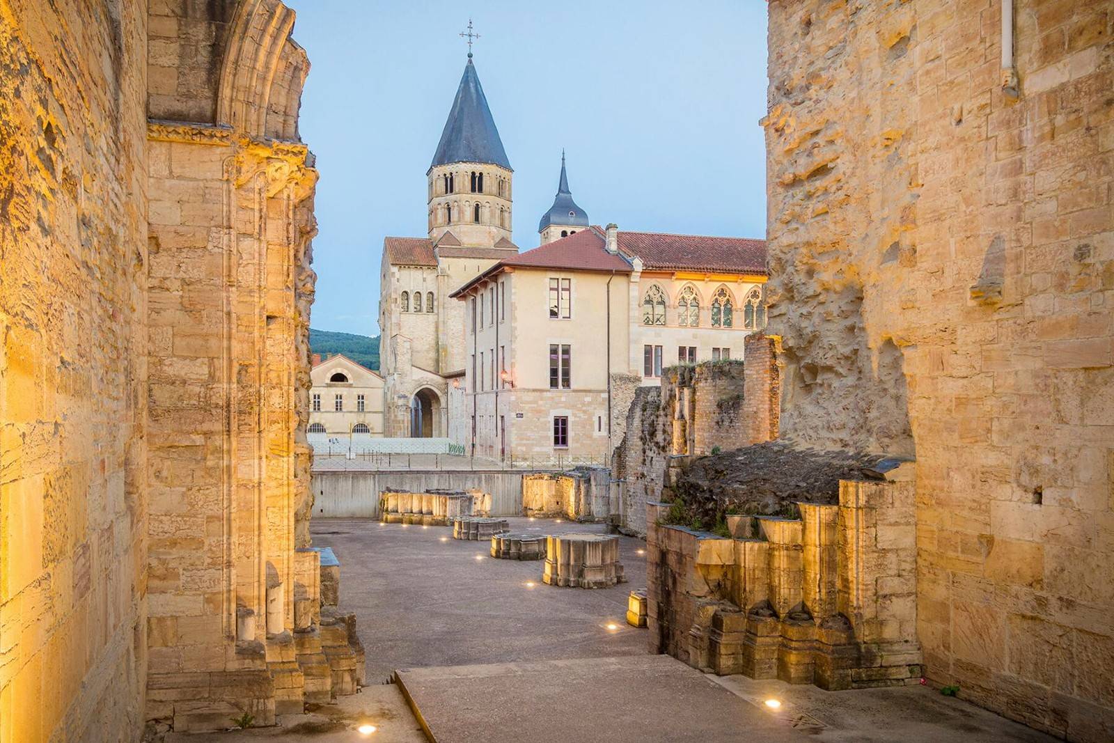 Photo : Abbaye de Cluny