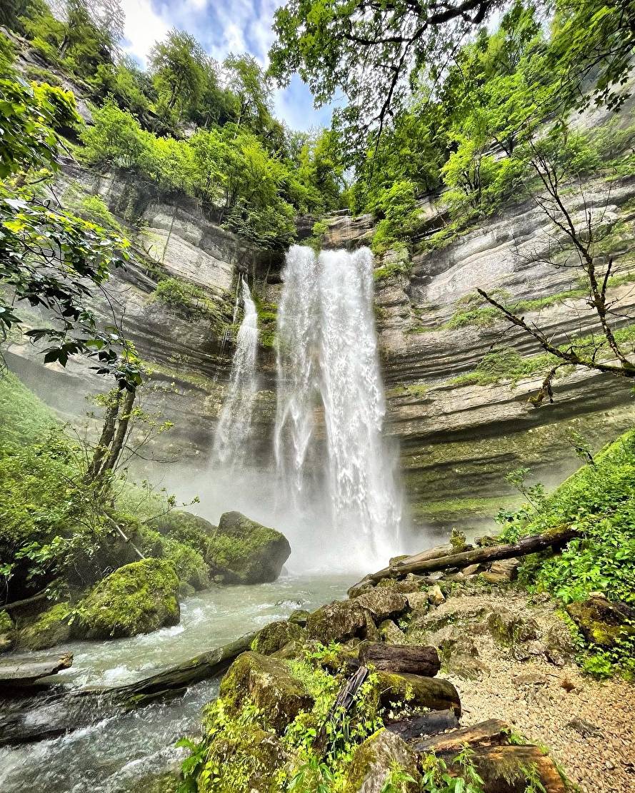Photo : Cascade du Lançot