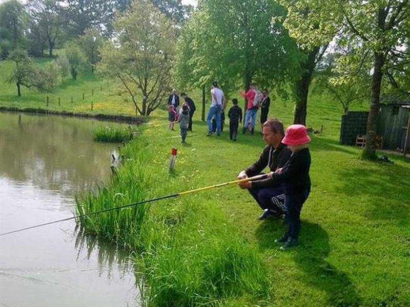 Photo : Étang de pêche de Lachambre