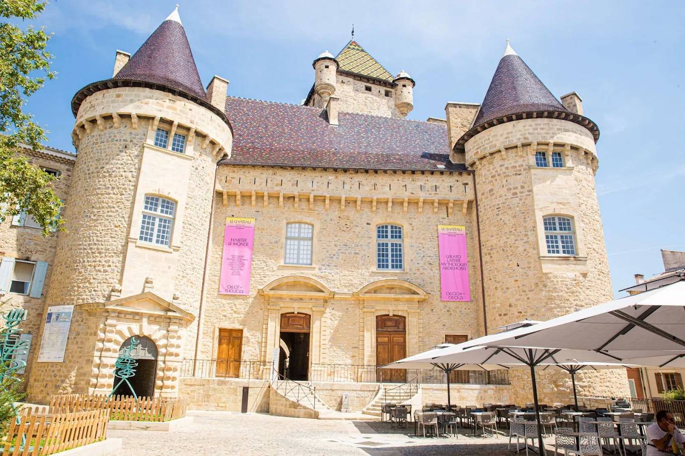 Photo : Le Château – Centre d’Art Contemporain et du Patrimoine d’Aubenas