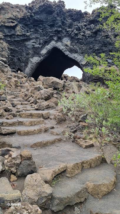 Photo : Kirkja – lava cave
