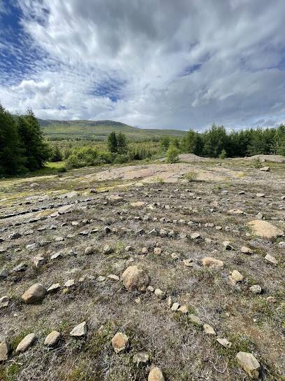 Photo : Kyrrðarganga í Kjarna (Labyrinth)