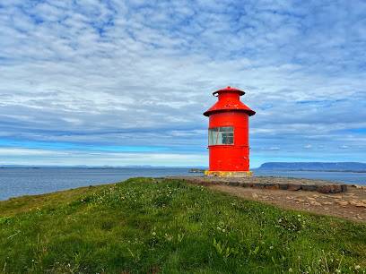 Photo : Súgandisey Island Light Beacon