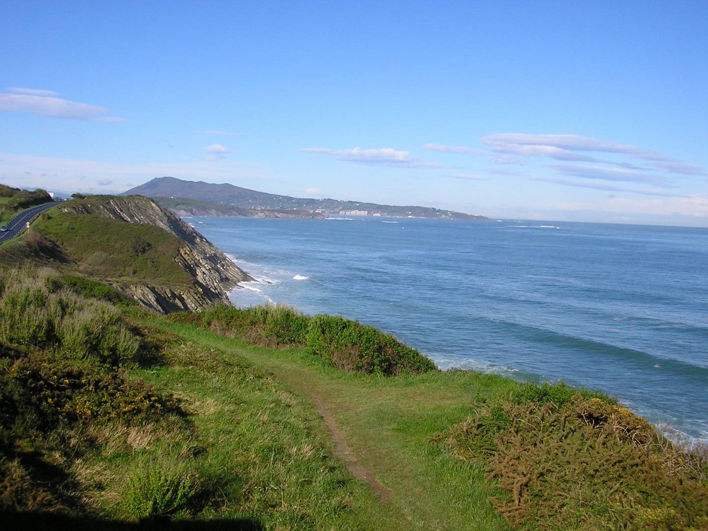 Photo : La Corniche basque