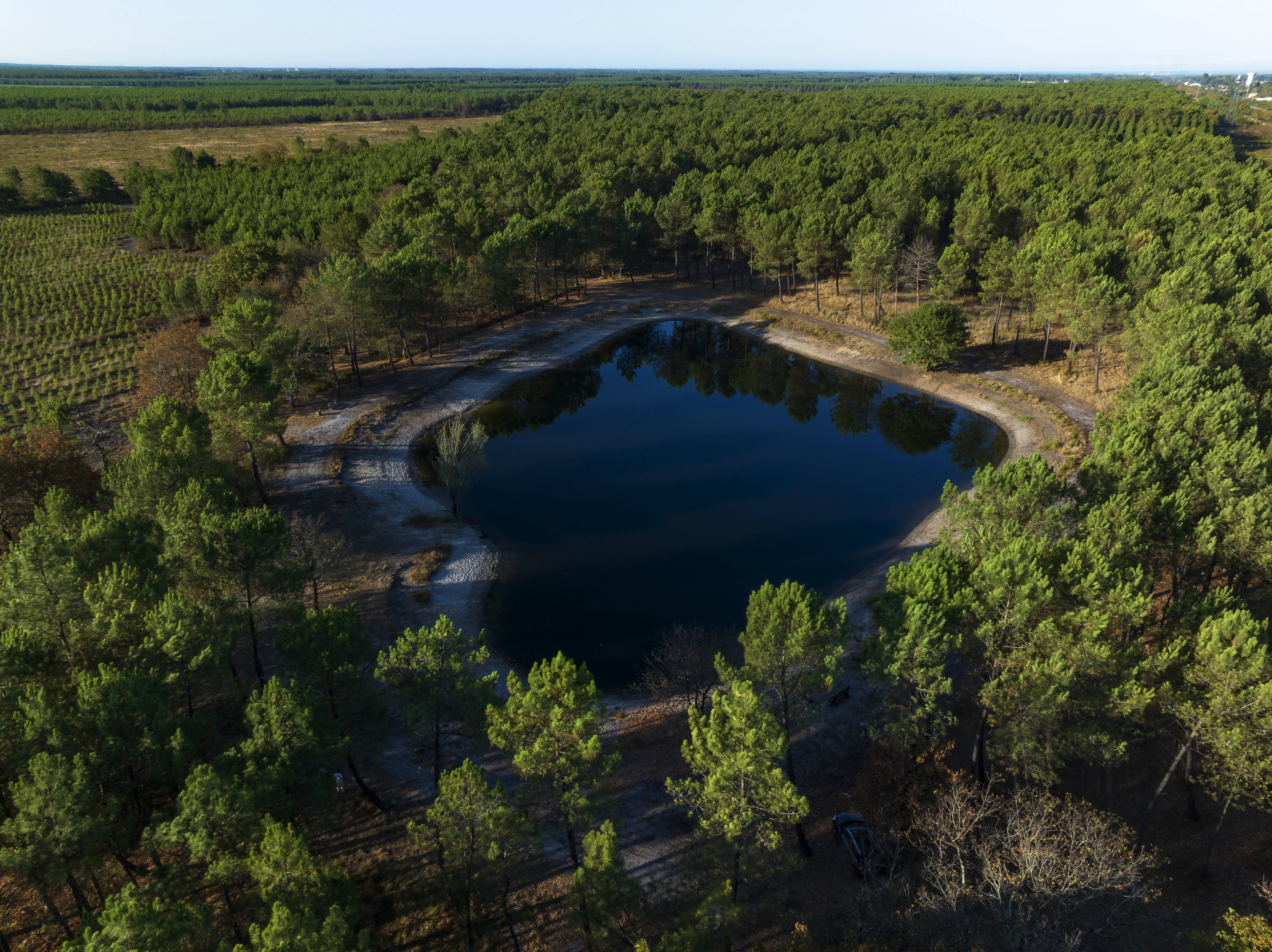 Photo : Lac de Croix d'Hins