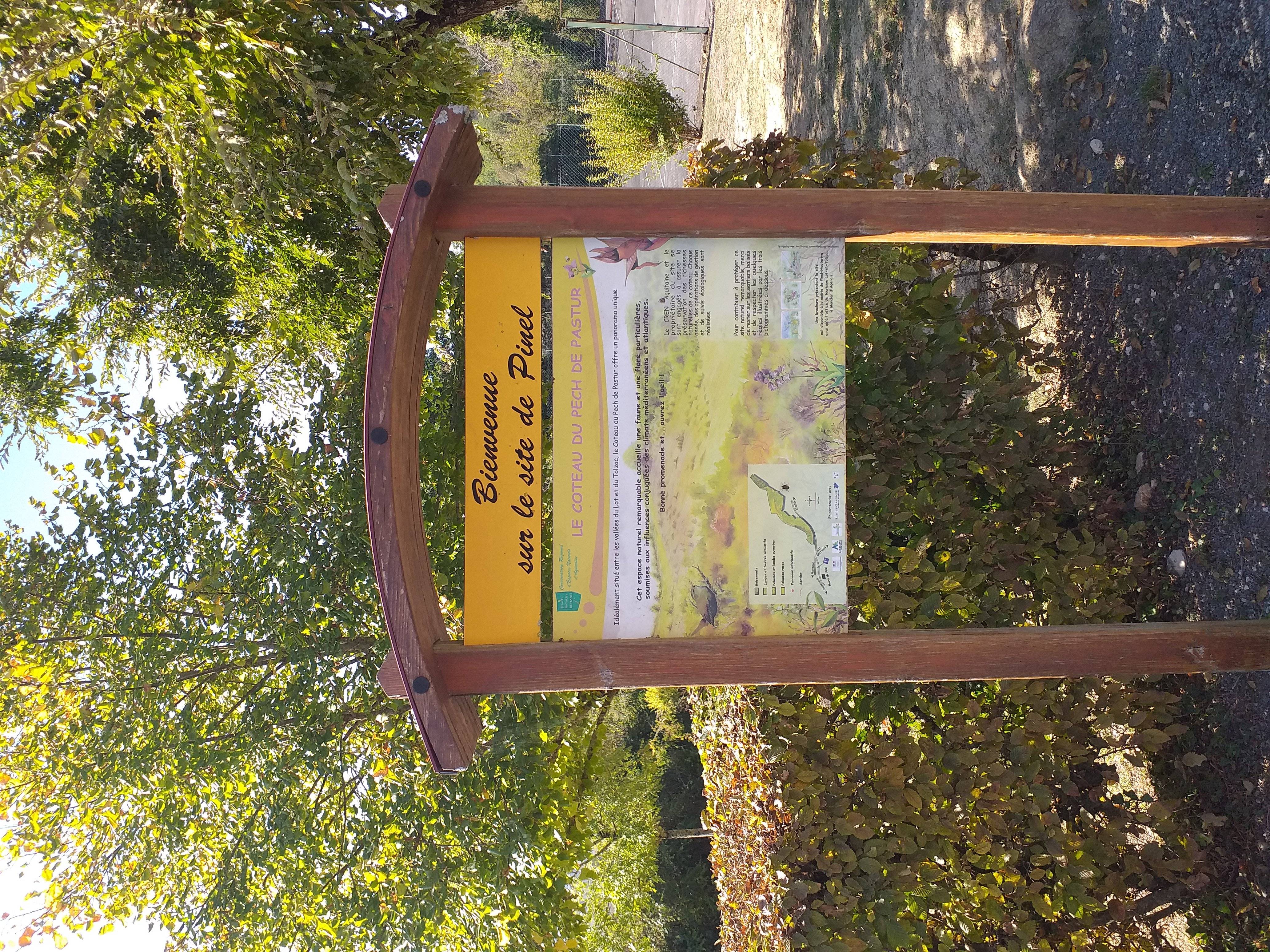 Photo de Pech de Pasture, un belvédère sur le Lot et le Tolzac