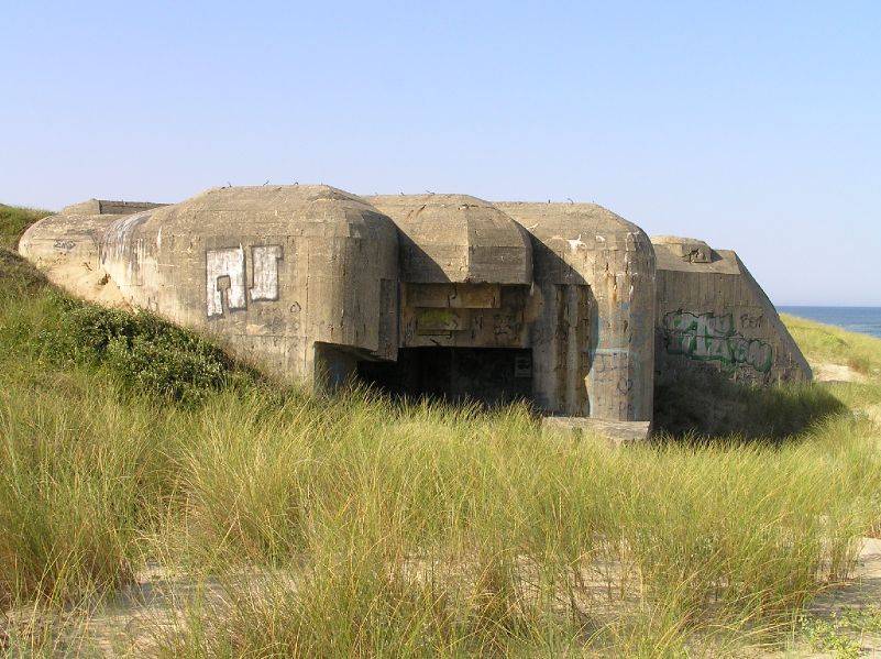 Photo de Les bunkers du mur de l'Atlantique