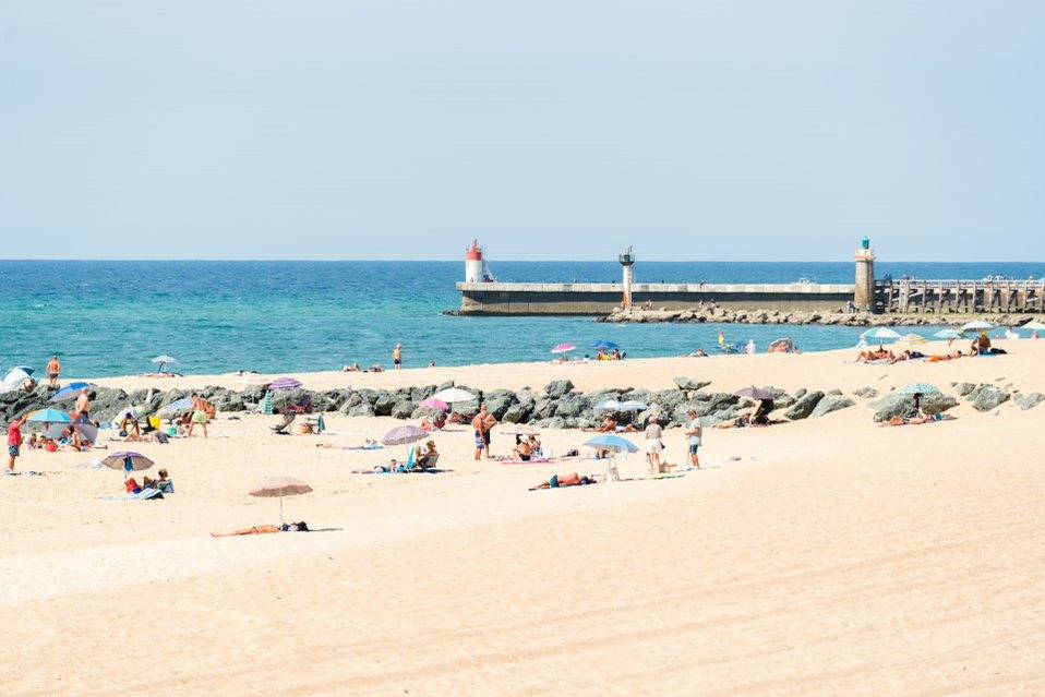 Photo : Plage Centrale de Capbreton