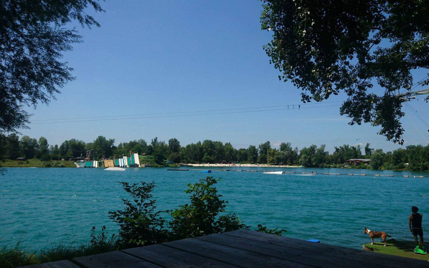 Photo de Plage du lac de Baudreix – Les Okiri