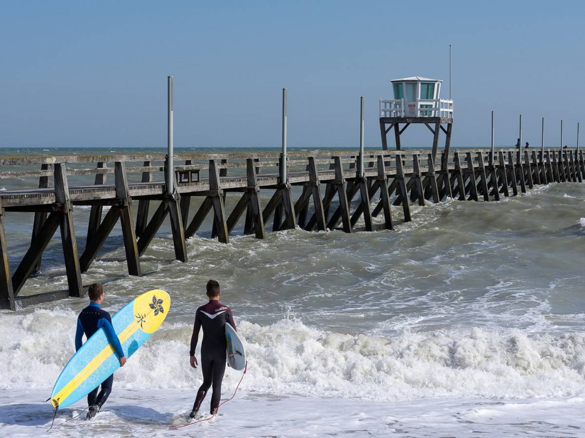 Photo de Plage de Luc sur Mer