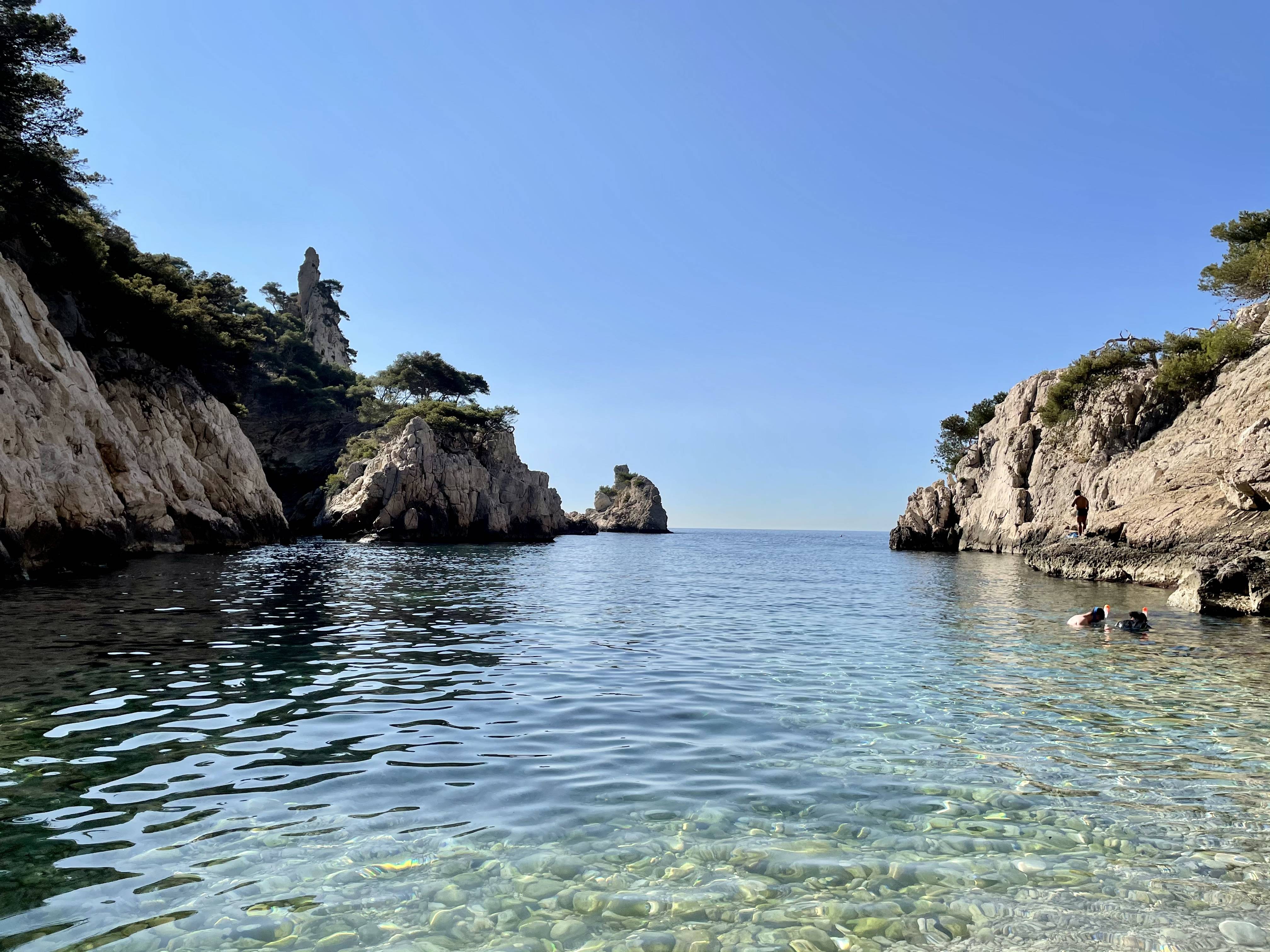 Photo : Calanque des Pierres Tombées