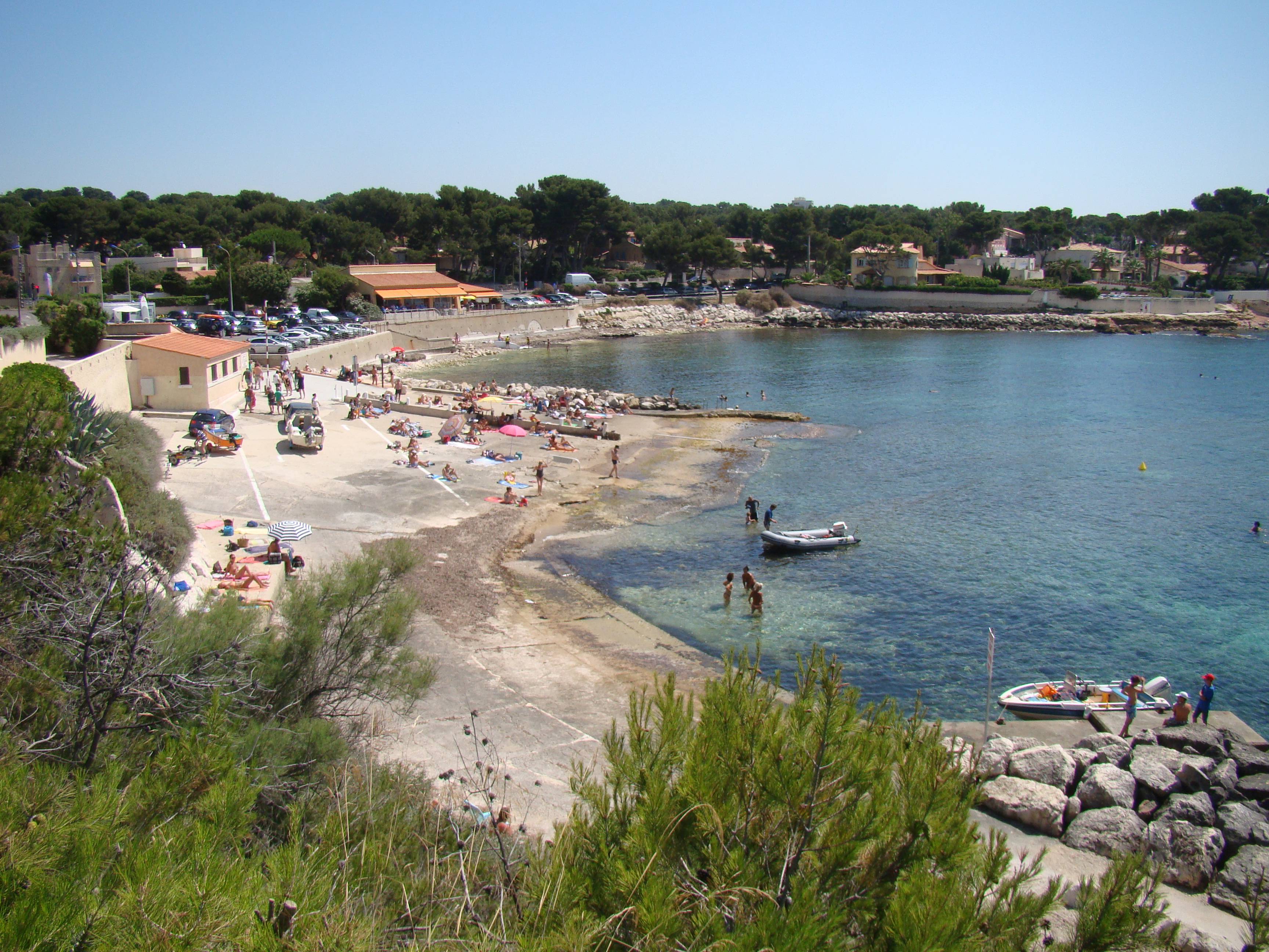 Photo : Calanque de la Tuilière