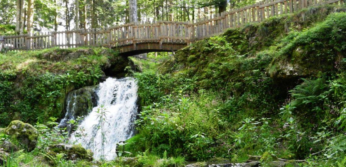 Photo : Cascade du gué du saut