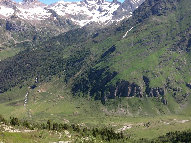 Randonnée : De Gabas à Gourette variante