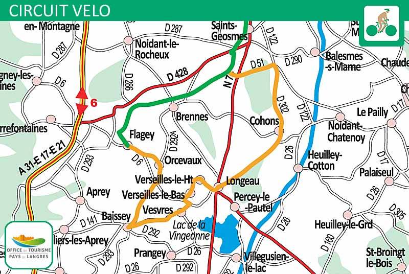 Randonnée : Voie Verte - Boucle N° 3 et 4