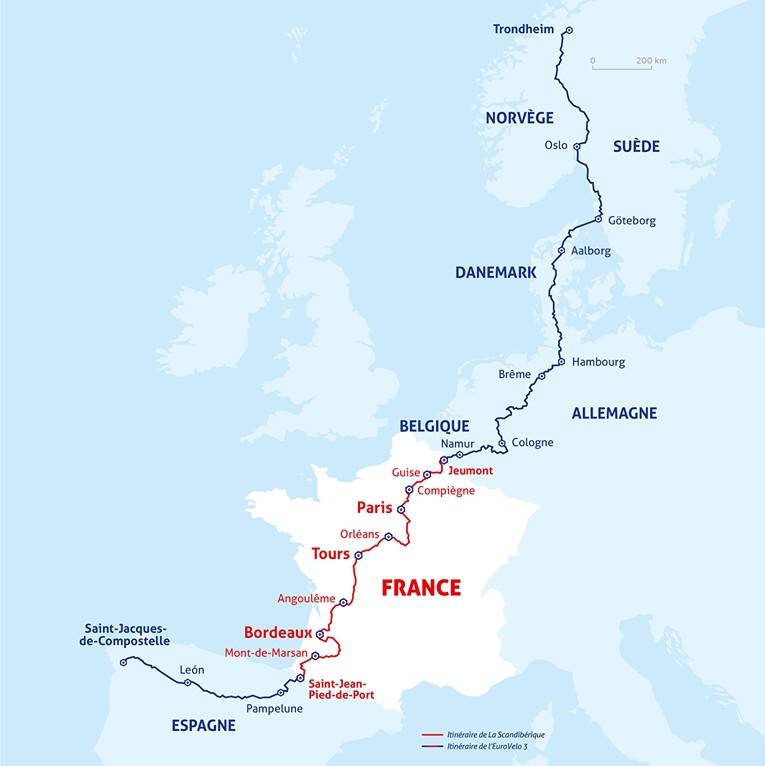 Randonnée : Euro Vélo 3