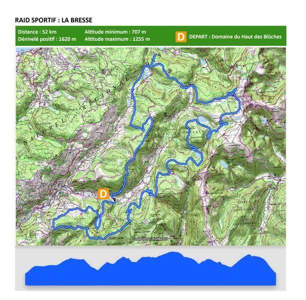 Randonnée : Circuit vtt de 50 km gpx à télécharger : des hauts et des lacs
