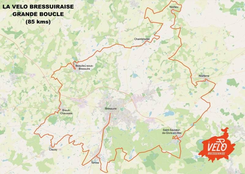 Randonnée : La Vélo Bressuiraise - Grande boucle