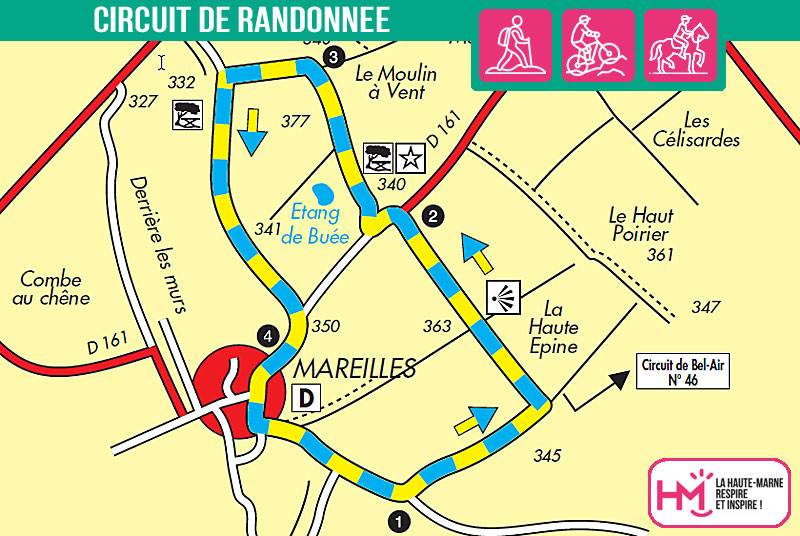 Randonnée : La fontaine de Vrannes - PR N°47