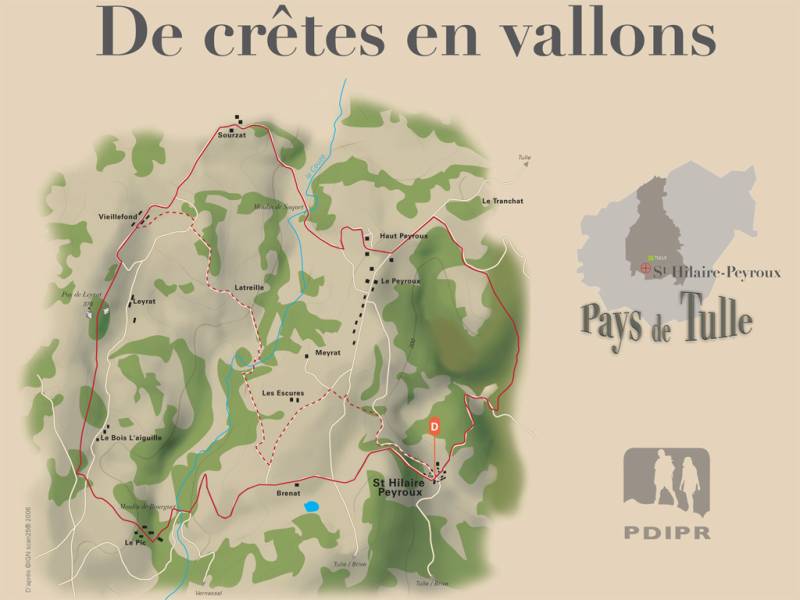 Randonnée : De crêtes en vallons