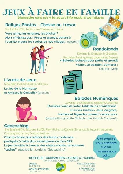 Randonnée : Jeux à faire en famille