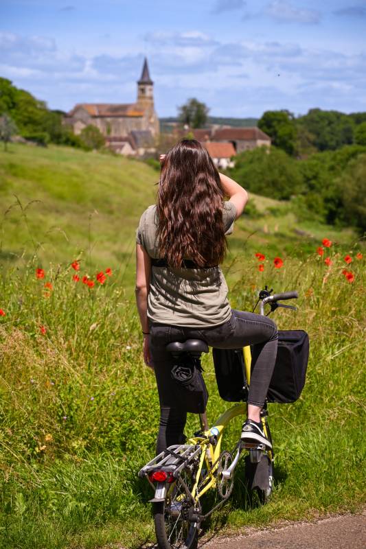 Randonnée : Entre orchidées et clochers - Les Bertranges à vélo