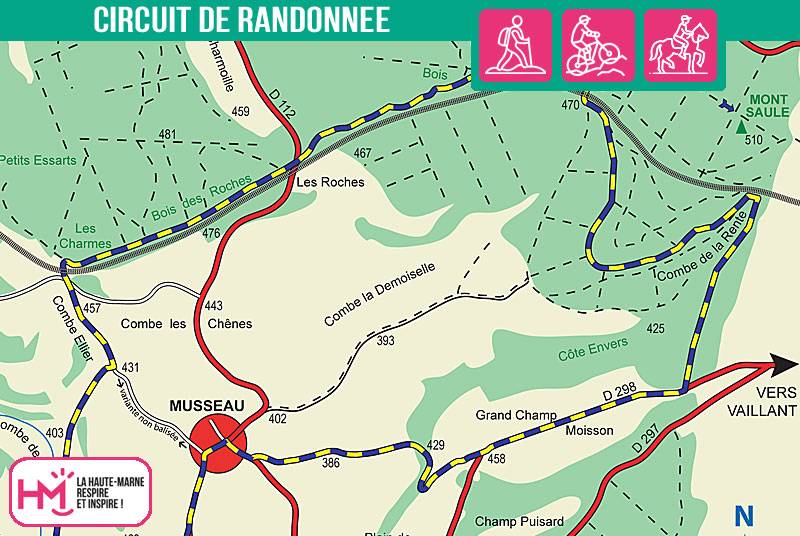 Randonnée : Le Mont Saule - PR N°39