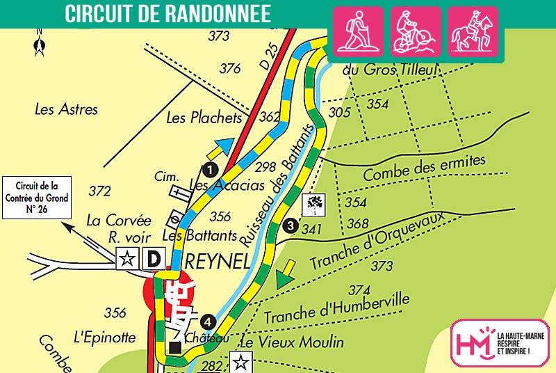 Randonnée : Les moulins - PR N°27
